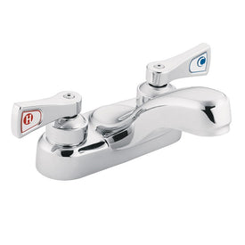 M-Dura Two Handle Centerset Bathroom Faucet without Drain