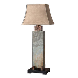 Slate Tall Table Lamp by Carolyn Kinder