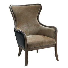 Snowden Tan Wing Chair