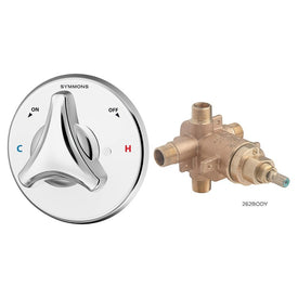 Origins Tri-Star Handle Shower Valve with Mixing Valve
