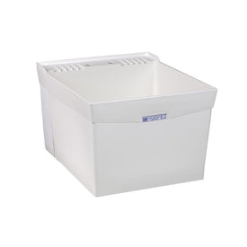 Utilatub Premier 20"W x 24"D Wall-Mount Laundry/Utility Tub