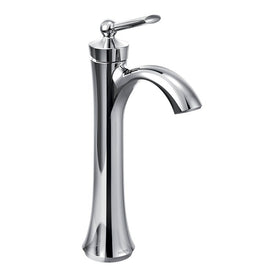 Wynford Single Handle High Arc Vessel Sink Faucet without Pop-Up Drain