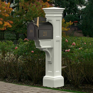 5805-W Outdoor/Mailboxes & Address Signs/Mailbox Posts