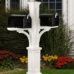 5814-W Outdoor/Mailboxes & Address Signs/Mailbox Posts
