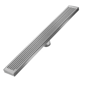 Delmar Series Nami Line Linear Drain 28" x 3-3/8"