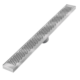 Delmar Series Delta Line Linear Drain 36" x 3-3/8"