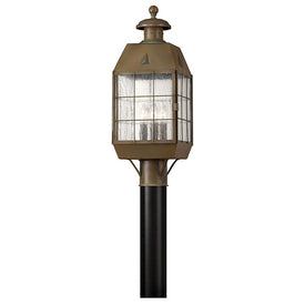 Nantucket Three-Light Post Lantern
