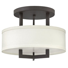 Hampton Three-Light Semi-Flush Mount Ceiling Light