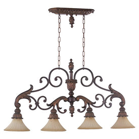 Madeleine Four-Light Island Chandelier