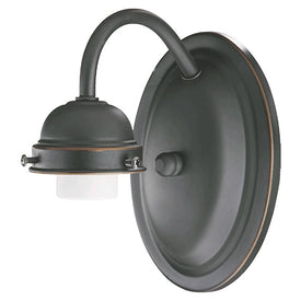 Signature Single-Light Bathroom Wall Sconce without Shade