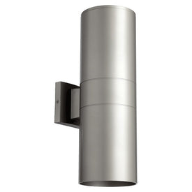 Cylinder Two-Light Large Outdoor Wall Sconce
