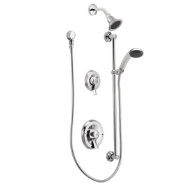 Commercial Posi-Temp Shower/Handshower System with Slide Bar - OPEN BOX