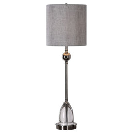 Gallo Nickel Buffet Lamp