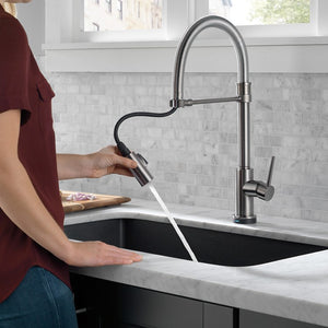 9659T-DST Kitchen/Kitchen Faucets/Pull Down Spray Faucets
