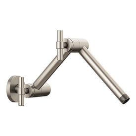 Litze Replacement Dual-Joint Shower Arm with Flange