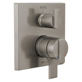 Angular Modern Monitor 17 Series Pressure Balance Valve Trim with Three-Function Diverter