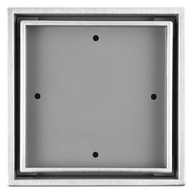 Lagos Series Veil (Tile-In) Line Centerpoint Drain 4" x 4"