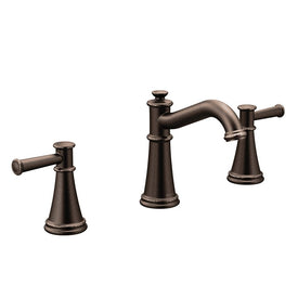 Belfield Two Handle High-Arc Widespread Bathroom Faucet with Drain