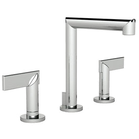 Keaton Two Handle Widespread Bathroom Faucet with Drain