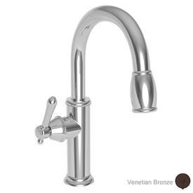 Chesterfield Single Handle Pull Down Bar/Prep Faucet