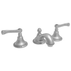 Amisa Two Handle Widespread Bathroom Faucet with Drain