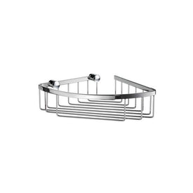 Sideline Wall-Mount Single-Level Corner Shower Basket