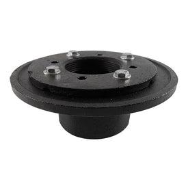 2" Cast Iron Drain Flange No Hub