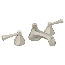 Canterbury Two Handle Widespread Bathroom Faucet with Drain