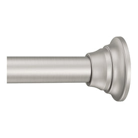 Decorative Adjustable Tension Stainless Steel Shower Rod