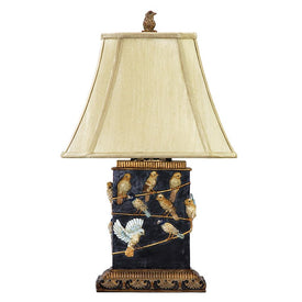 Birds On Branch Table Lamp