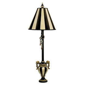 Carnival Stripe Single-Light Table Lamp