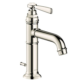 Lavatory Faucet Montreux 1 Lever ADA Polished Nickel 1.2 Gallons per Minute Rigid Pop-Up 1 Hole 3-7/8 Inch