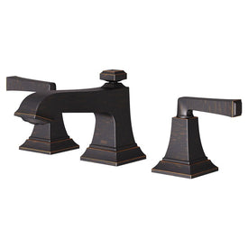 Town Square S Two-Handle 8" Widespread Bathroom Sink Faucet with Pop-Up Drain - Legacy Bronze
