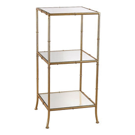 Malacca Bamboo Shelving Unit - OPEN BOX