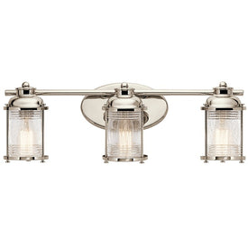 Ashland Bay Three-Light Bathroom Vanity Fixture