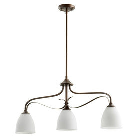 Jardin Three-Light Island Chandelier