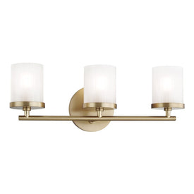 Ryan Three-Light Bathroom Vanity Fixture