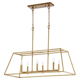 Gabriel Six-Light Island Chandelier - OPEN BOX
