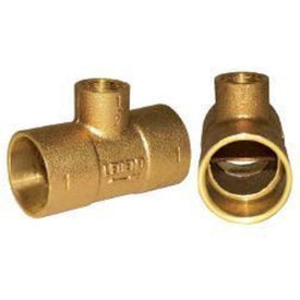 Tee T-570 Monoflow 1 x 3/4 Inch Sweat Bronze