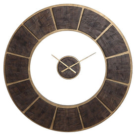 Kerensa Wooden Wall Clock by John Kowalski