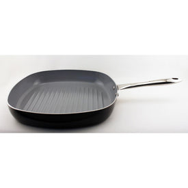 EarthChef Boreal 12" Aluminum Non-Stick Grill Pan