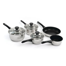 Vision 18/10 Stainless Steel Cookware Eight-Piece Set