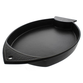 Chasseur French 16" Fish-Shaped Cast Iron Griddle