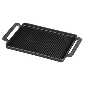 Chasseur French 14" Rectangular Enameled Cast Iron Grill