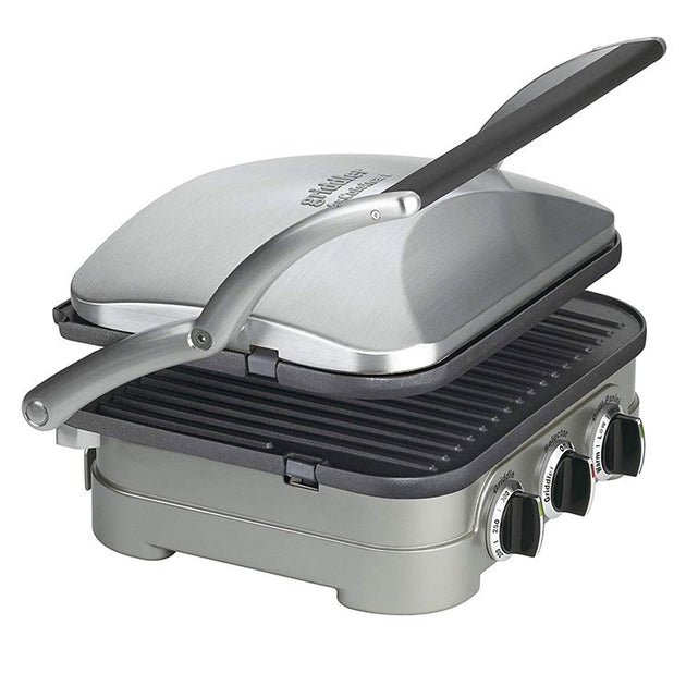 Continental Electric Grill & Waffle Maker Reversible Plates