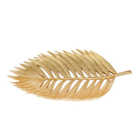 14" Polyresin Palm Leaf Decoration