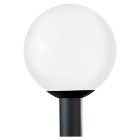 Globe Single-Light Outdoor Post Lantern
