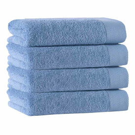 Signature Turkish Cotton Four-Piece Bath Towel Set