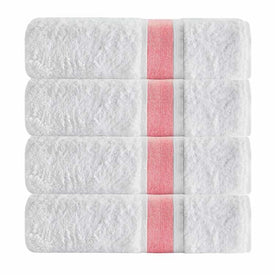 Unique Turkish Cotton Four-Piece Bath Towel Set