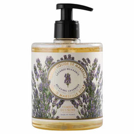 Lavender Liquid Marseille Soap and Hand Cream Set